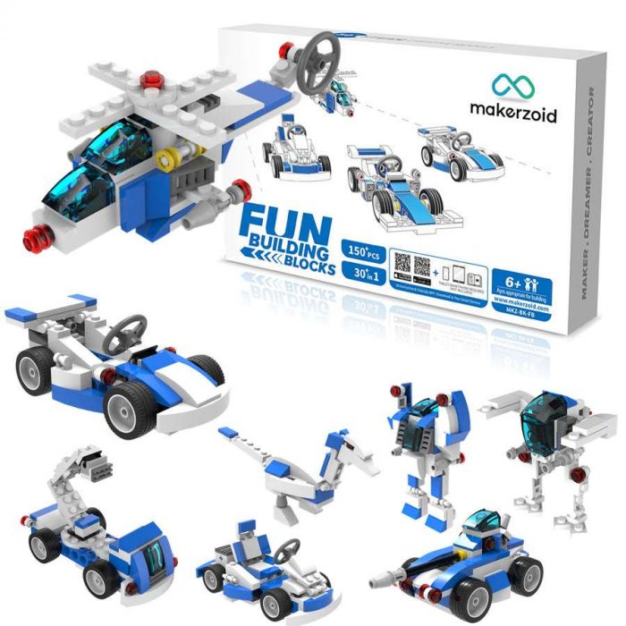 Детский конструктор Makerzoid 150 деталей