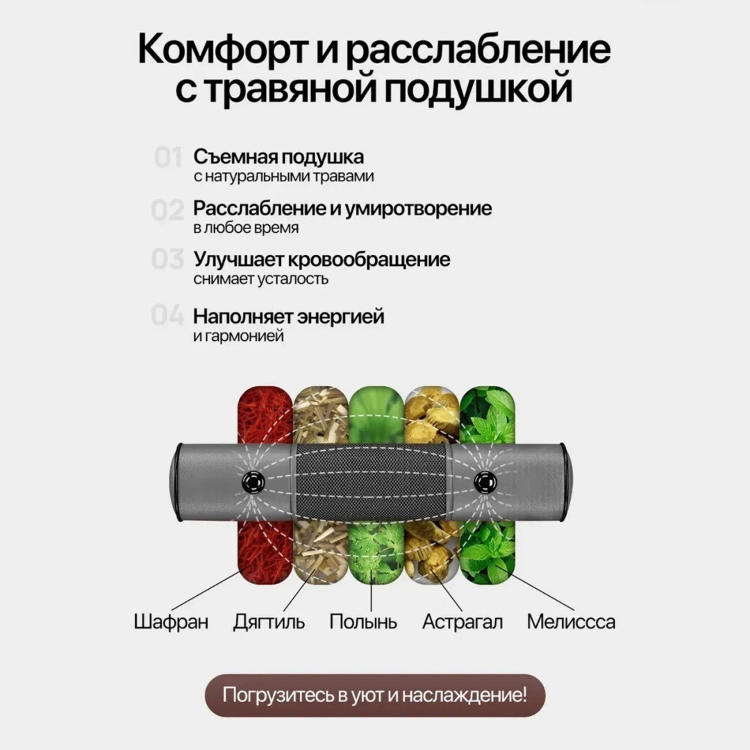 Массажер 2buy.kz MDT1253 массажная подставка акупунктурный, вибрационный, разогревающий — изображение 10