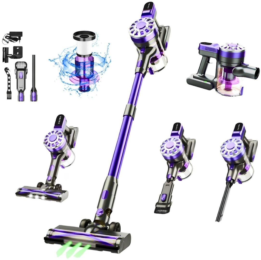 Пылесос BART P-30 фиолетовый, серый