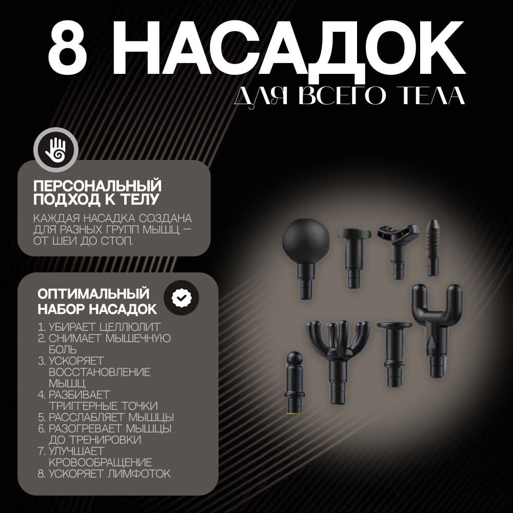 Массажер 2buy.kz MP-1 ручной перкуссионный — изображение 3