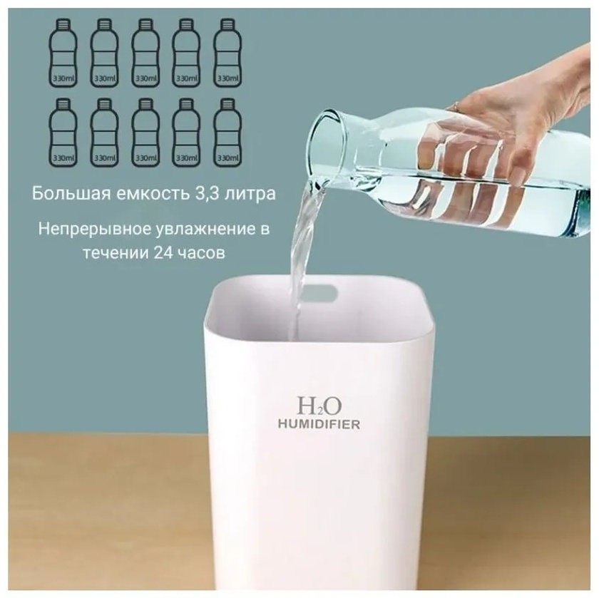 Увлажнитель воздуха 2buy.kz У-0050 белый — изображение 4