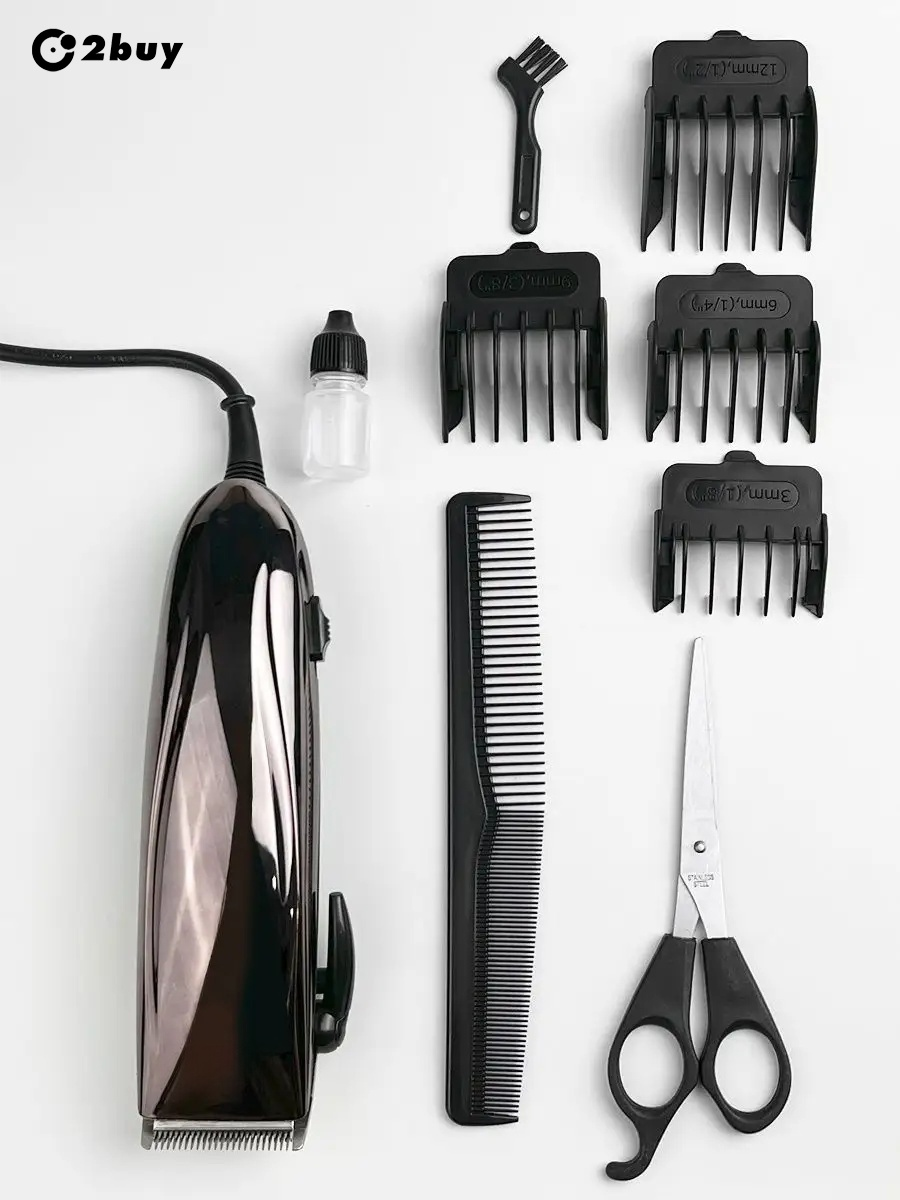 2buy.kz машинка для бороды и усов, для стрижки Профессиональная машинка для стрижки всех видов волос — изображение 3