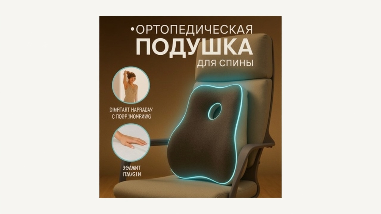 ортопедическая подушка для шеи